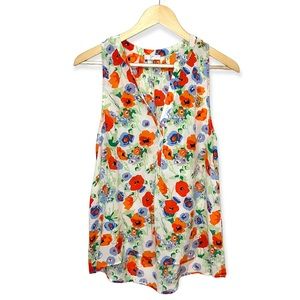 Joie Silk Floral Tank Small